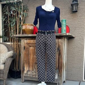 Anthropologie Cartonnier Patterned Pants
